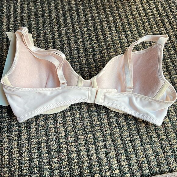 34C 🏷️NWT Liz Claiborne Demi Contour Support Bra Light Pink - Picture 6 of 12